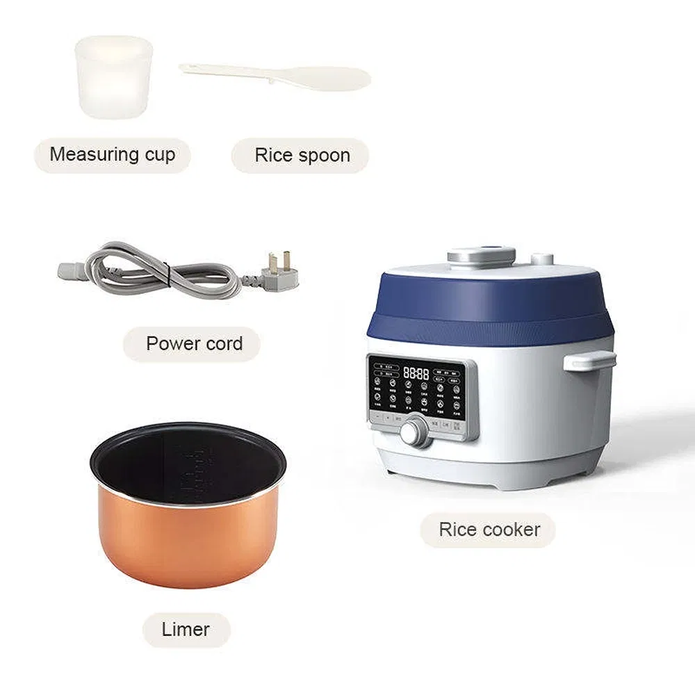 Factory Wholesale Zd-502da 5L Smart Digital LED Rice Cooker for Household