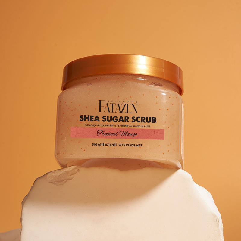 Body Care Products Organic Whitening Skincare Mango Scrub OEM Moisturizing Body Scrub Private Label Exfoliating Body Scrub