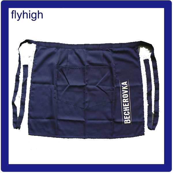 Half Size Polyester Material Customized Logo Chef Cooking Apron