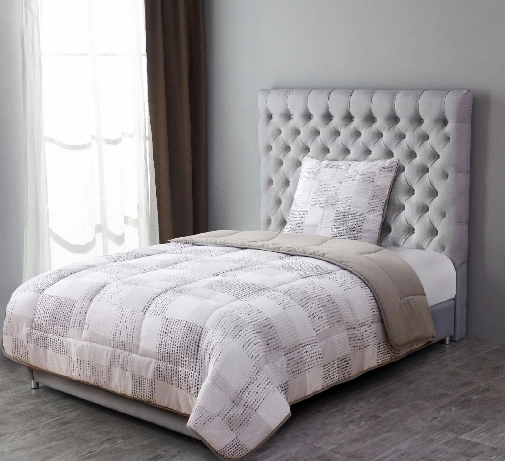 Factory Cheapest Bedding Set Pigment Printed Microfiber Super Soft Down Alternative Bed Duvet Inner Box Quilted Autumn Duvet with Microfiber Quilt