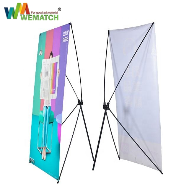 Outdoor X Banner Stand X Banner Stand Standing Banner Customised