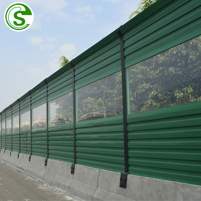 Export to Singapore Bridge Used PMMA Sound Barrier Sheet for Expressway Highway