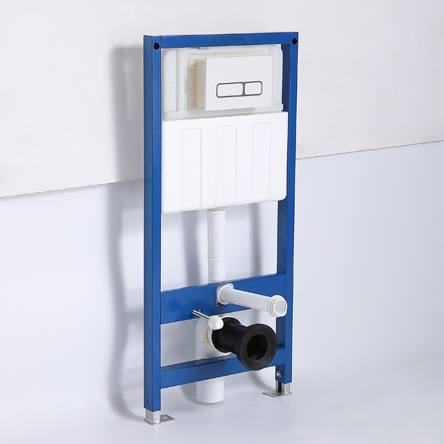 Bathroom Accessories Wall Mounted Toilet Tank Metal Frame Concealed Cistern