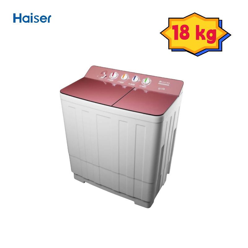 18 Kg Glass Lid Twin Tube Washing Machine Washing and Spin Dry Factory Prices