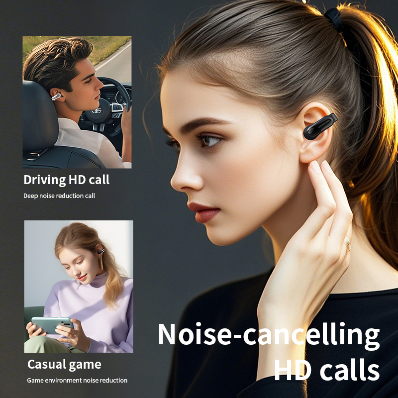 Ai Real-Time Translator Earbuds Open-Ear Language Translator Headphones