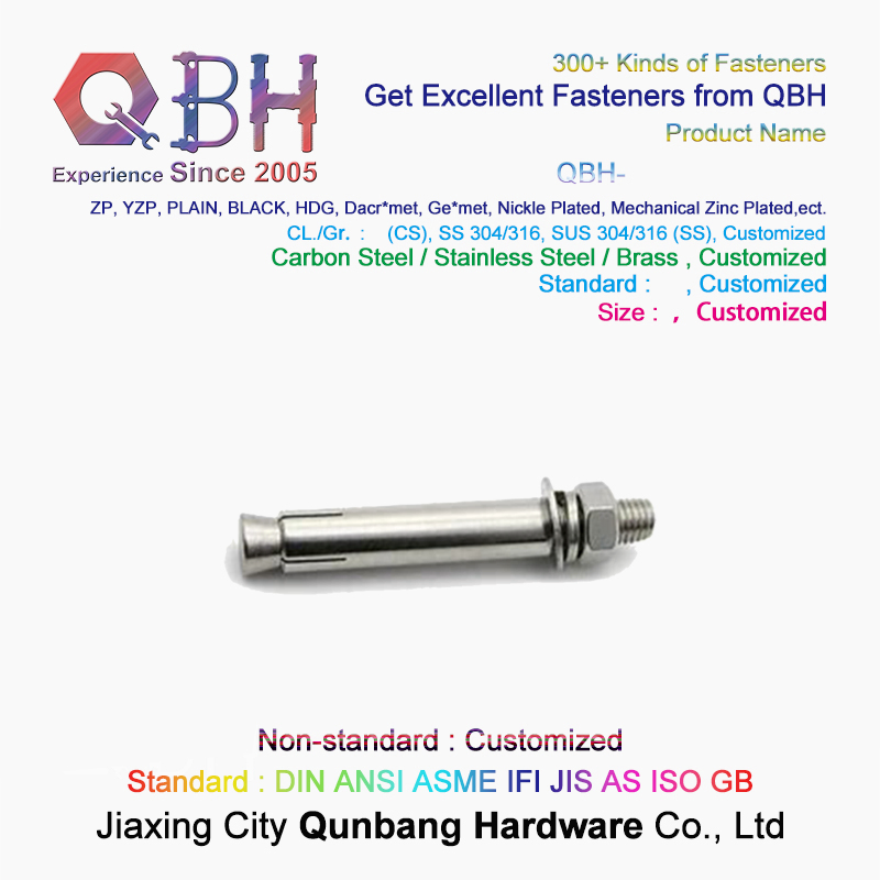 Анкерный болт с гильзой из нержавеющей стали