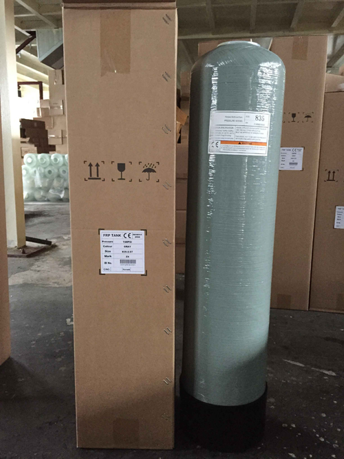 Water Filter Tank Fiberglass FRP Tank 844 1054 1265 for Water Purification Systems