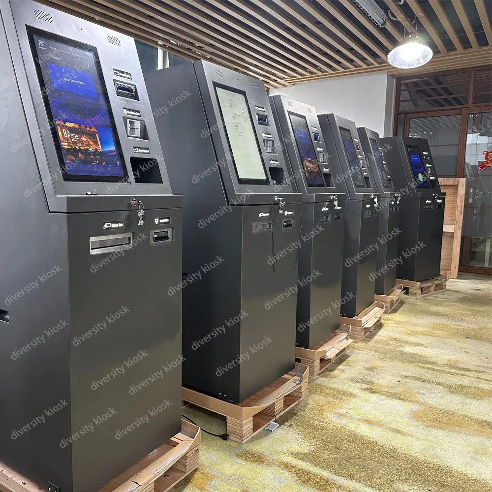 Self-Service Fx Kiosk Currency Vending Machine for International Currency Conversion