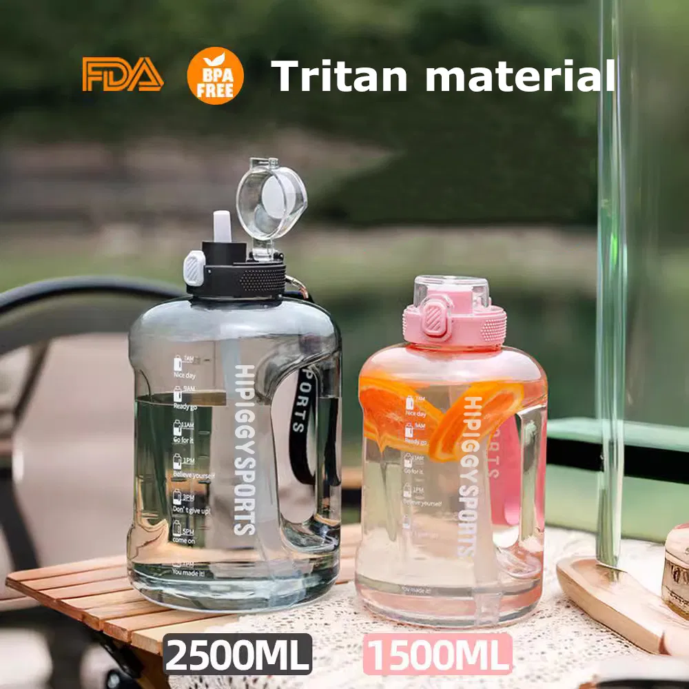 Спортивная бутылка для воды BPA Free, 50oz/80oz