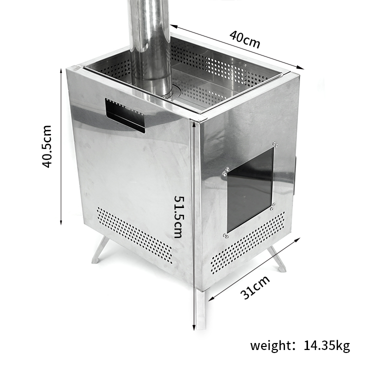 Портативная печь для сауны и палатки BiggerFire