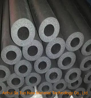 EPDM & NBR/PVC Heat-Resistance Rubber Foam Pipe Insulation Tube for Air Conditioning System Refrigeration Units and Equipment
