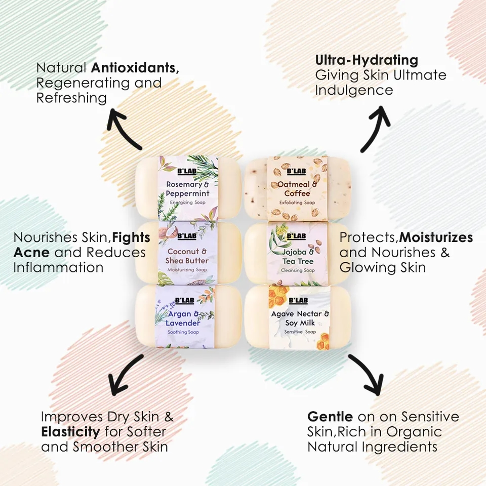 Wholesale Private Label Organic Natural Handmade Soap Bathing Face Soap