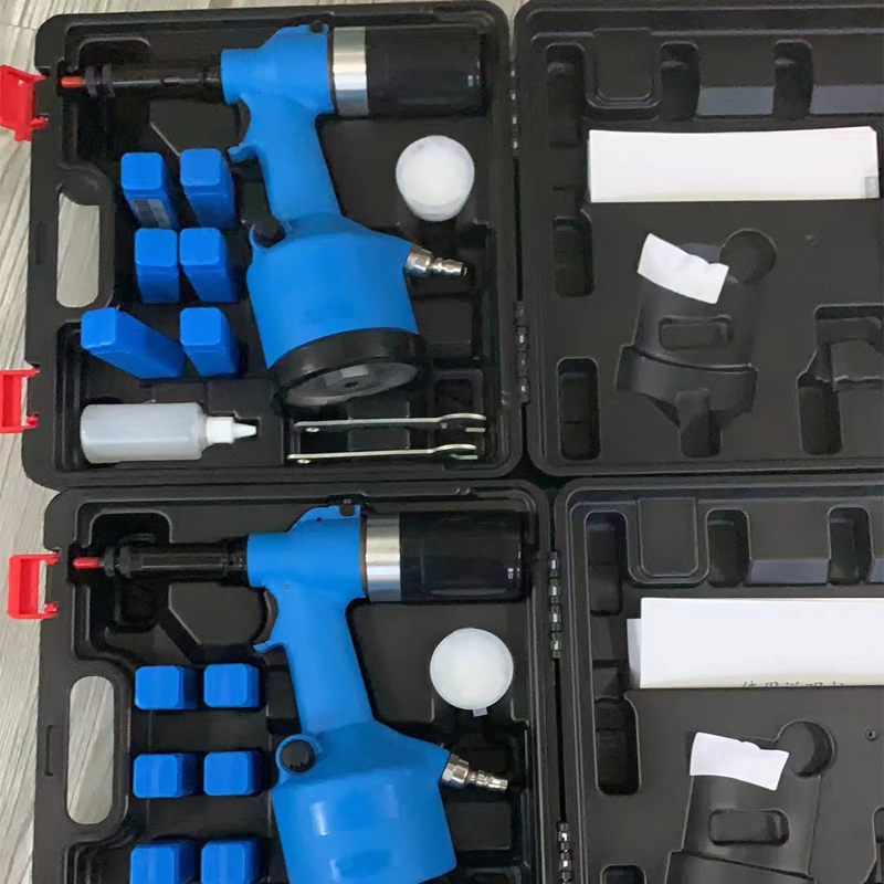 Riveter Pneumatic Nut Rivet Gun for M3-M12 Nut Installation Pneumatic Rivet Nut Tools