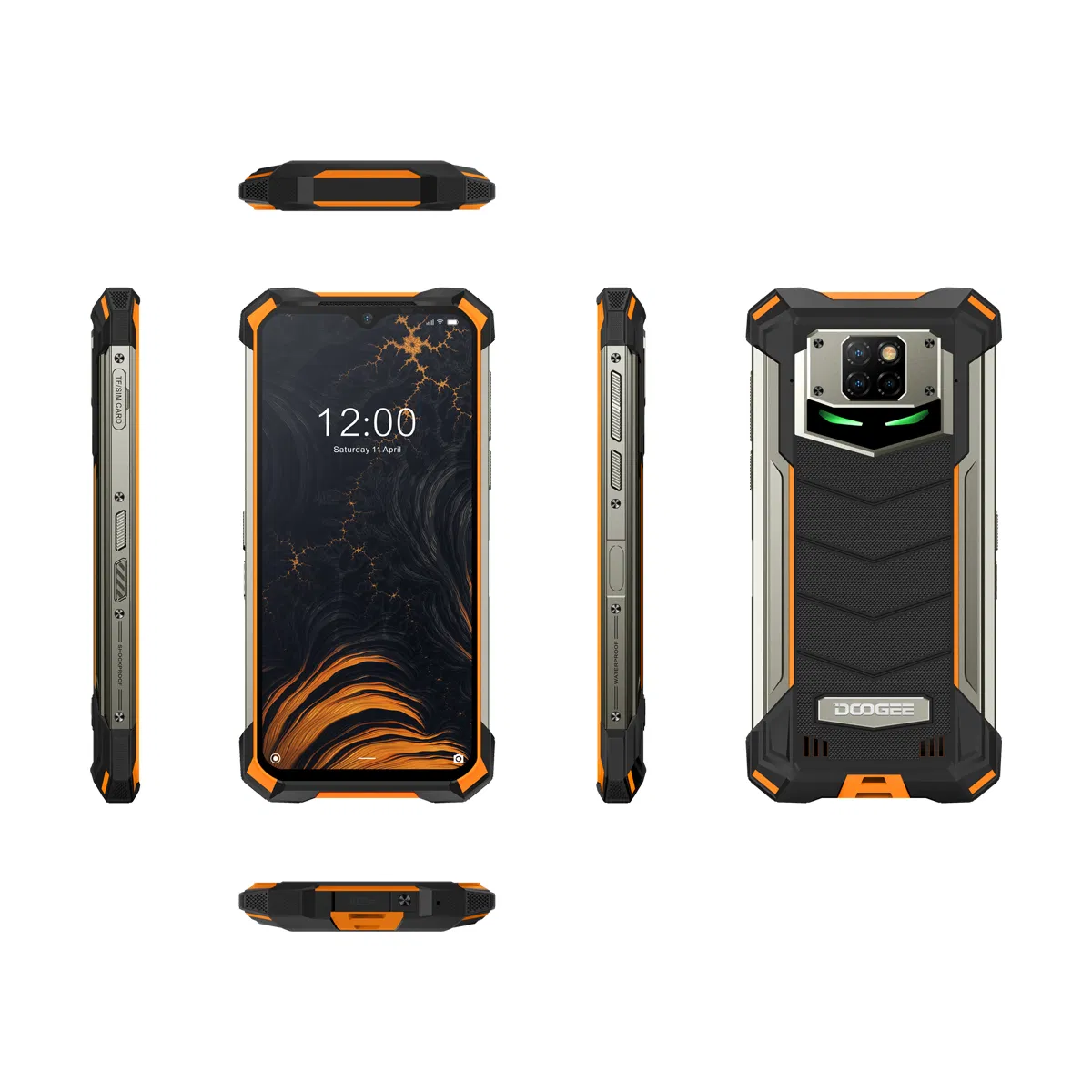 Reay in Stock Doogee S88 Plus Rugged Phone 10000mAh Large Battery 8GB+128GB Android 10 Smartphone