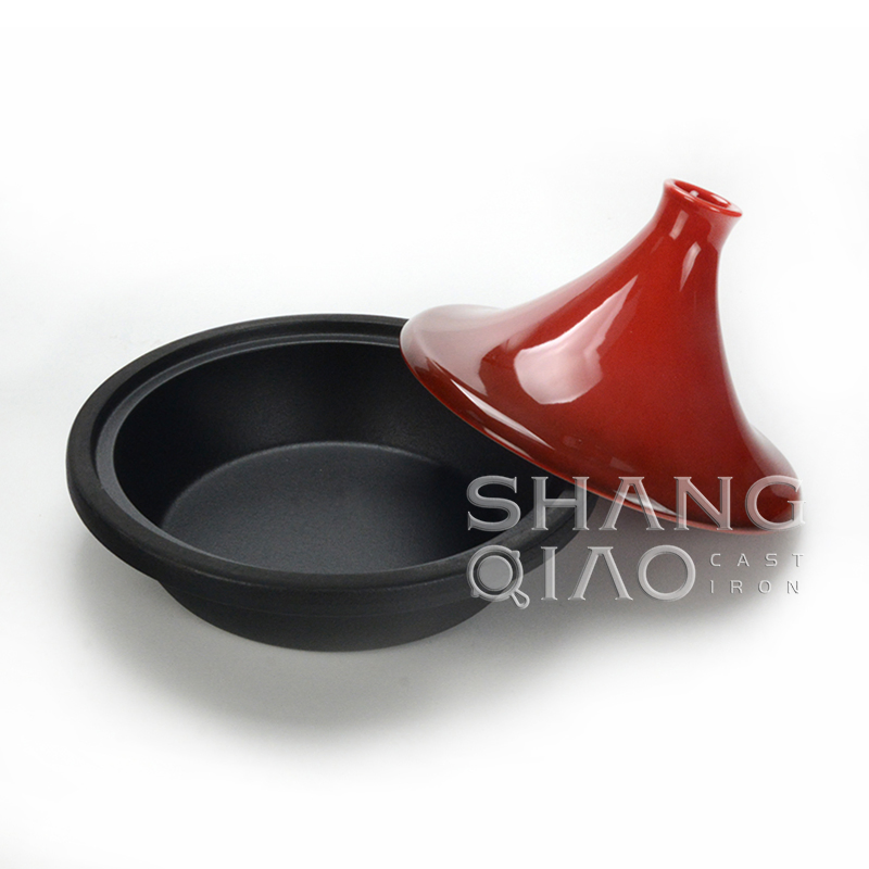 Марокканский тажин из эмалированного чугуна, 27 см