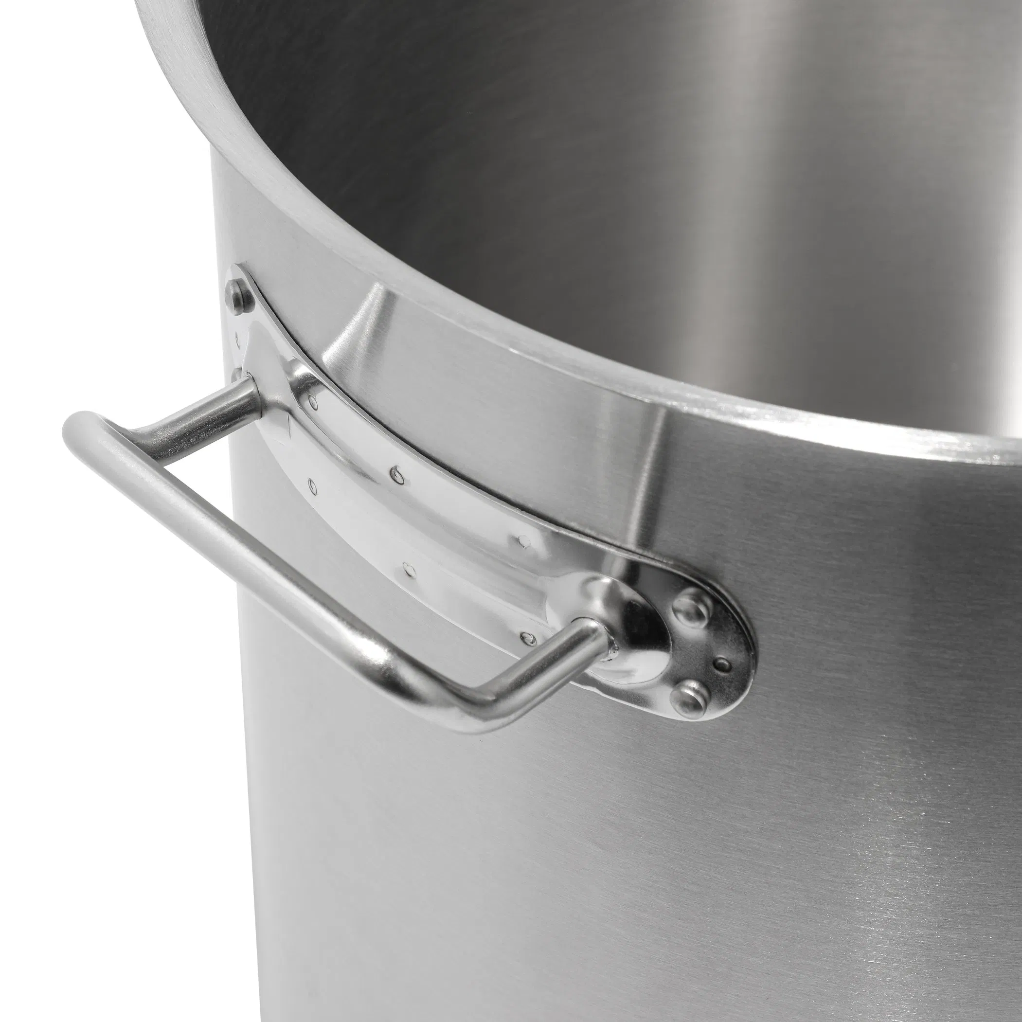 03 Style Wholesale Induction Cookware Set Round Stainless Steel Stew Pot