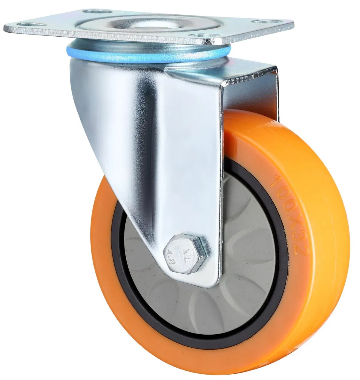 New Ball Bearing Fix/Swivel/with Brake Nylon Rubber TPR Medium PP/PU/PVC Waterproof Casters