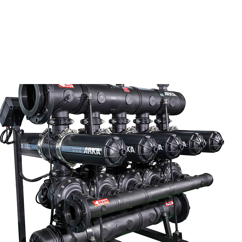 4 Inch 5 Unites H Type Agricultural Automatic Backwash Backfulsh Self Cleaning Water Filter System for Drip Irrigation