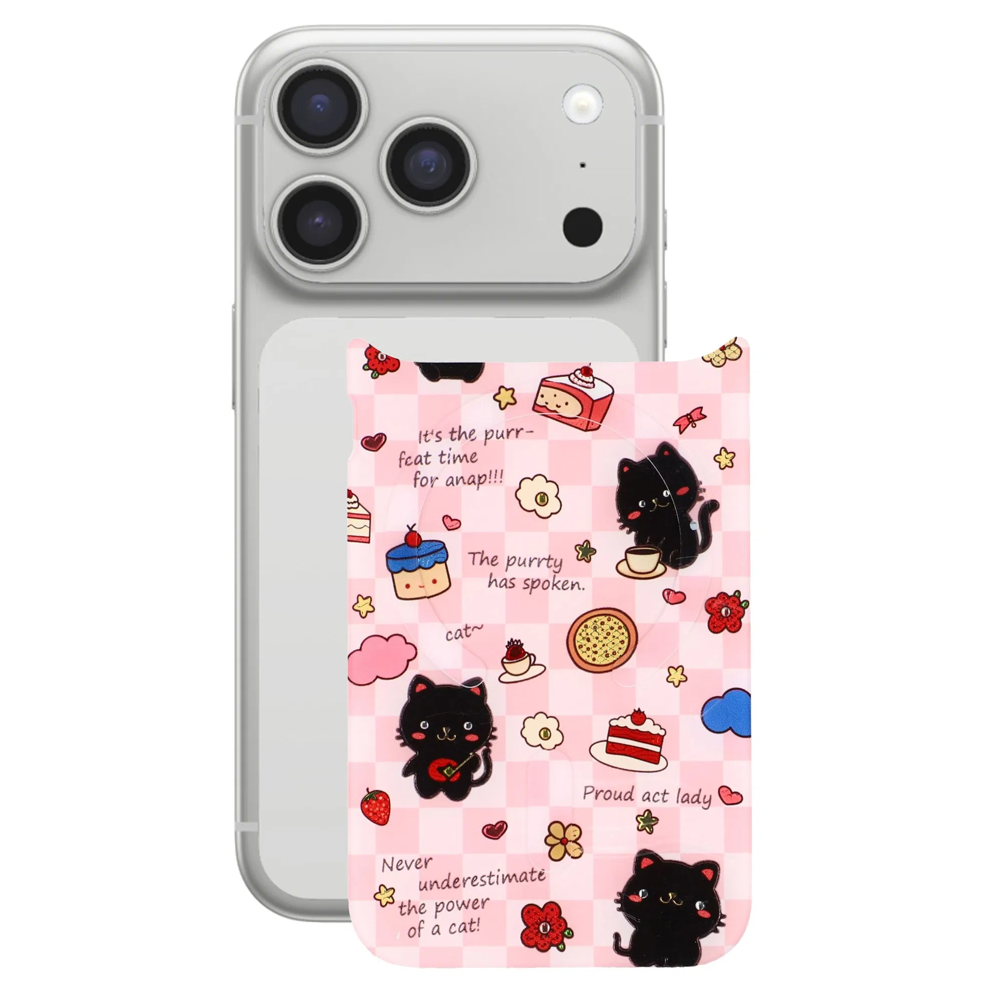for iPhone 17 Pro Max Magnetic Back Plate - Pattern Printed, Quick Change