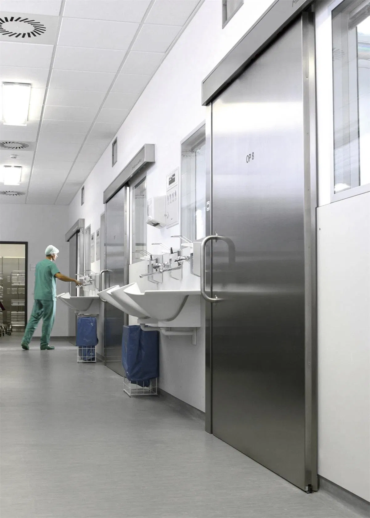 China OEM Factory Automatic Medical Sliding Airtight Door for Hospital