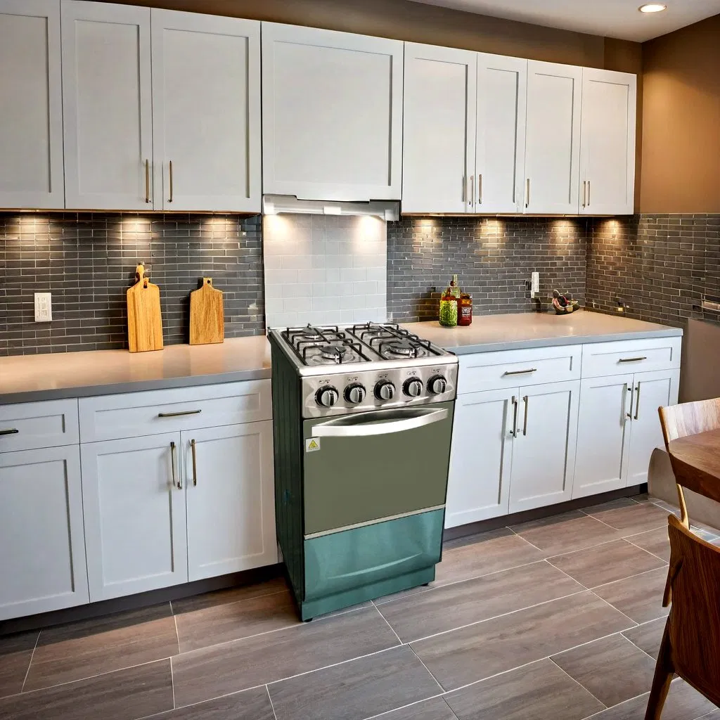 20-Inch Heavy-Duty Stainless Steel Freestanding Gas Oven for Commercial Use