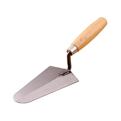Wholesale Manganese Steel Carbon Steel Wooden Handle Bricklaying Trowel Cleaning Trowel
