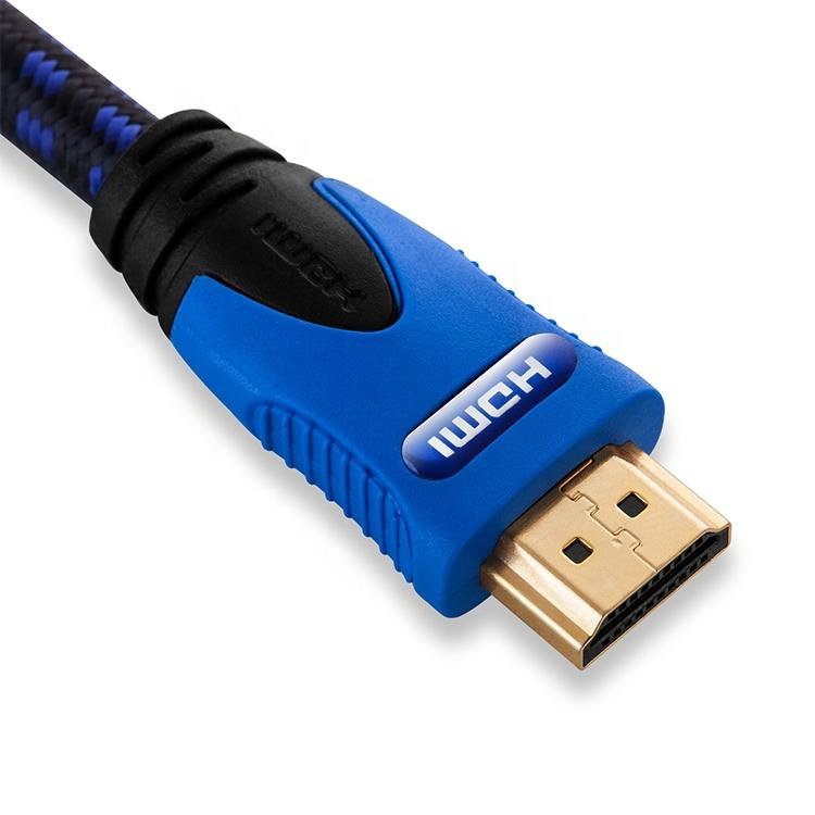 Hot sale 1m 1.5m 1.8m 2m 3m 5m 10m 15m HDMI extension cable 4K 3D 60hz 1080P HDMI male to HDMI male video cable for HDTV monitor and projector