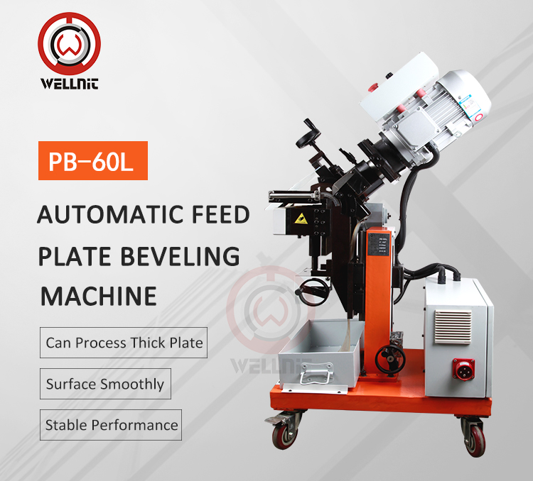 Automatic Feed Chamfer Stationay 0-90 Degree Plate Beveling Machine