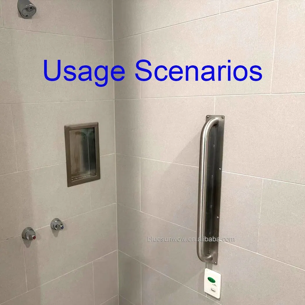 Custom Stainless Steel Safety Handle Bend Pipe Bathroom Handrail