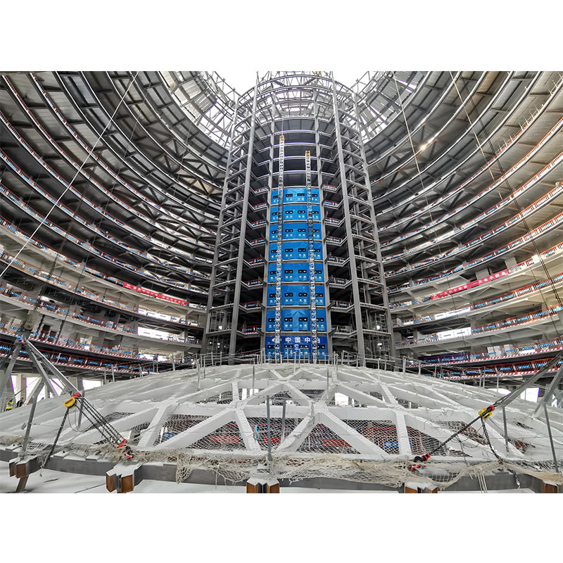 Lightweight Stadium Steel Structures Reducing Foundation Loads Effectively