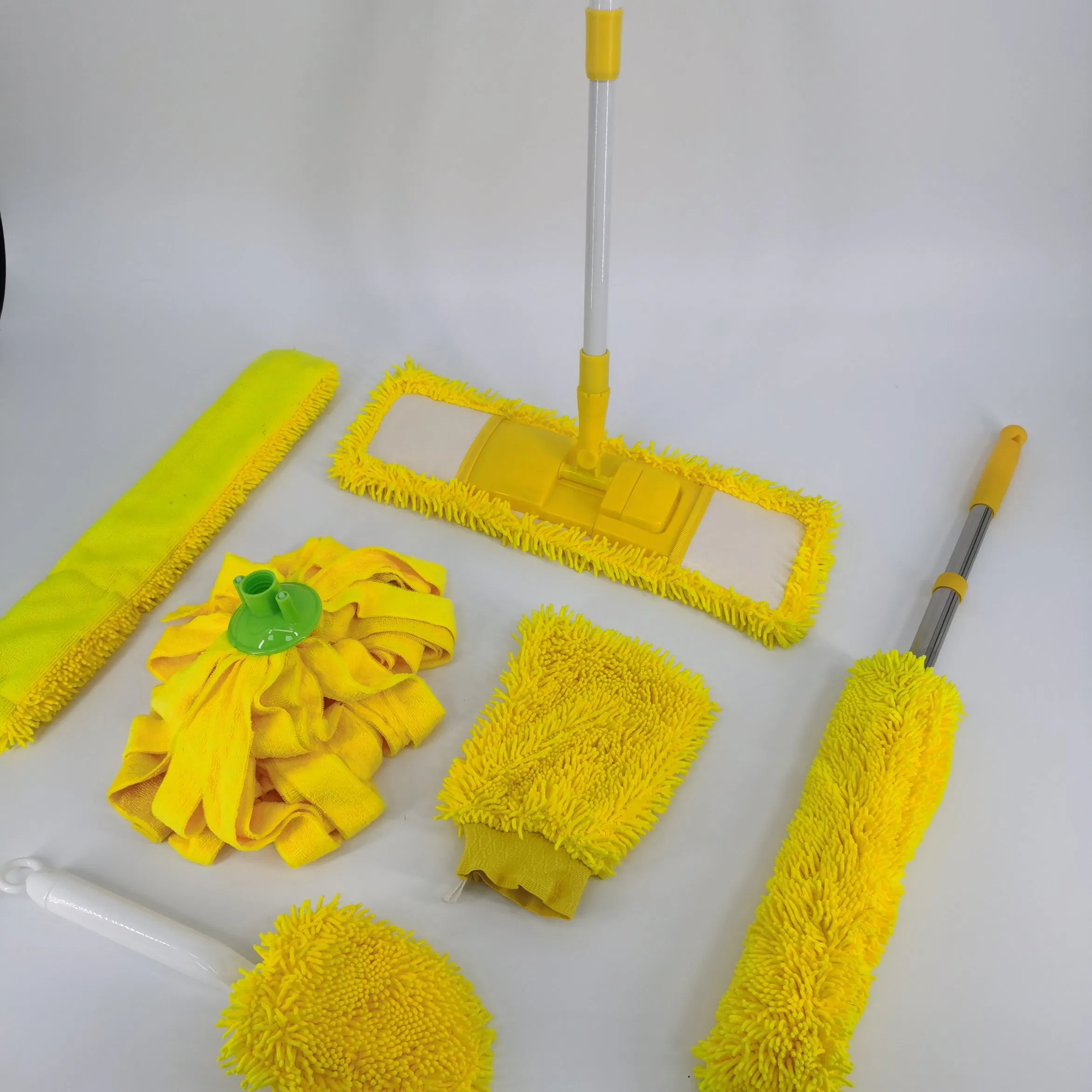Multi Purpose Cleaner System Gap Duster Cleaning Chenille Car Washable House Microfiber Mop