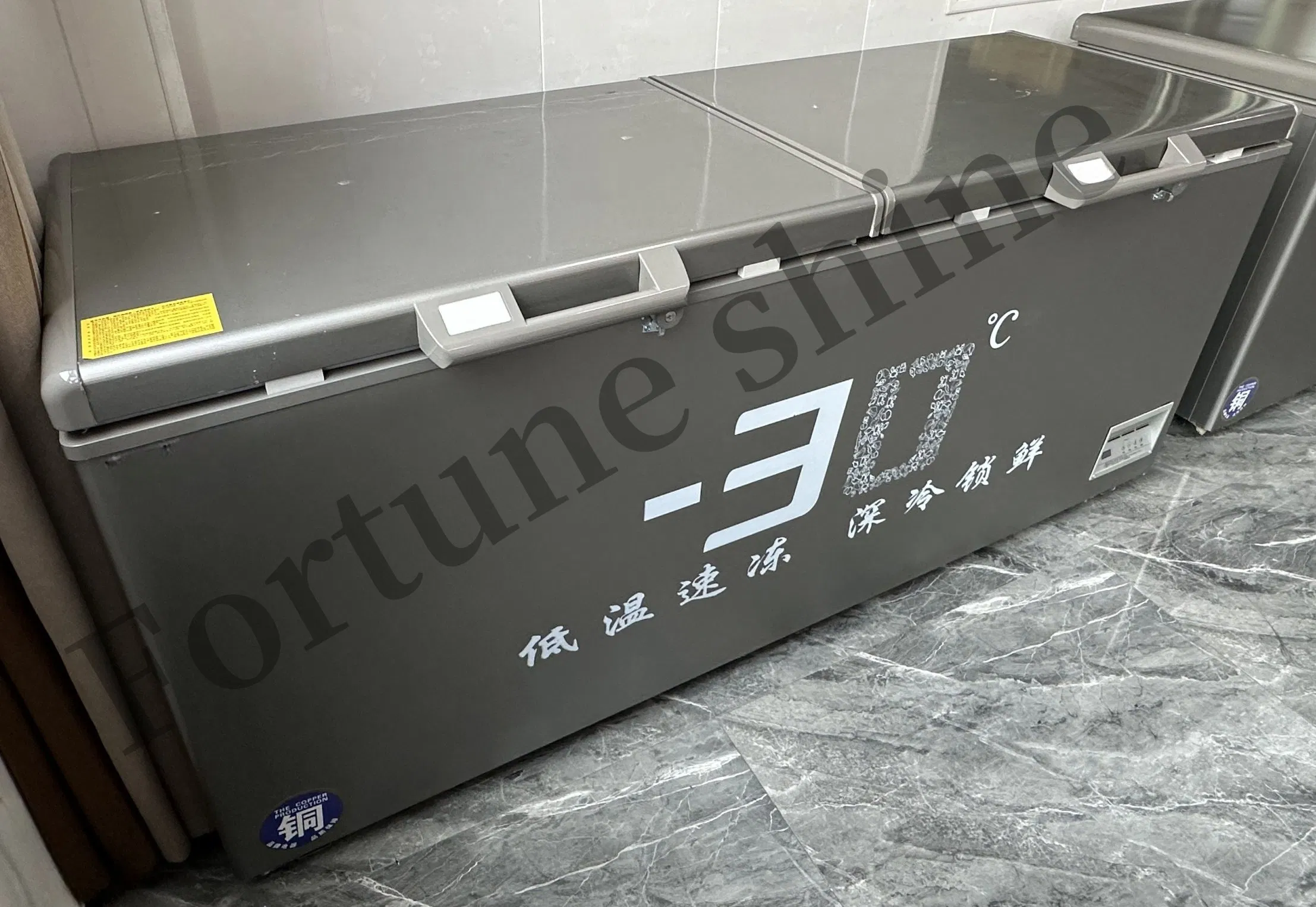 Commercial Refrigerator Chest Freezer Horizontal Deep Freezer with Foaming Door