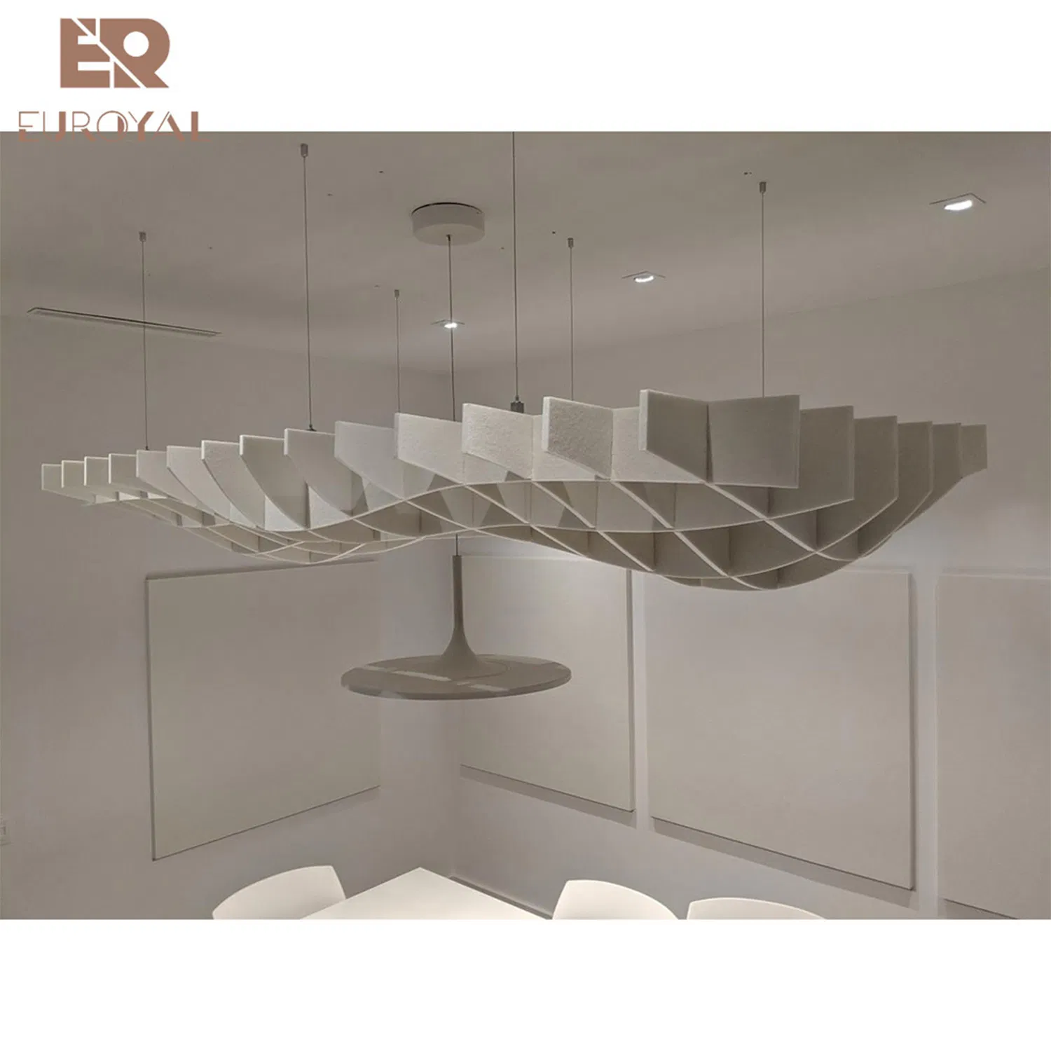 Eco-Friendly Acoustic Wall Panels with Polyester Fiber for Soundproofing