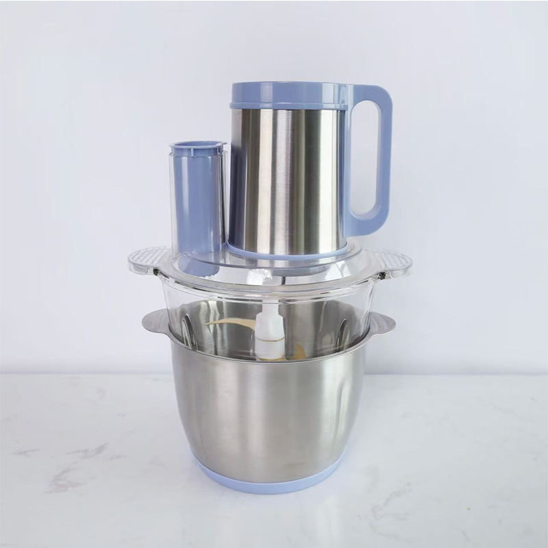 3L 400W 6 in 1 Multi-Functional Meat Grinder Electric 3 Speeds Push Switch Food Chopper with 4 Titanium Knife