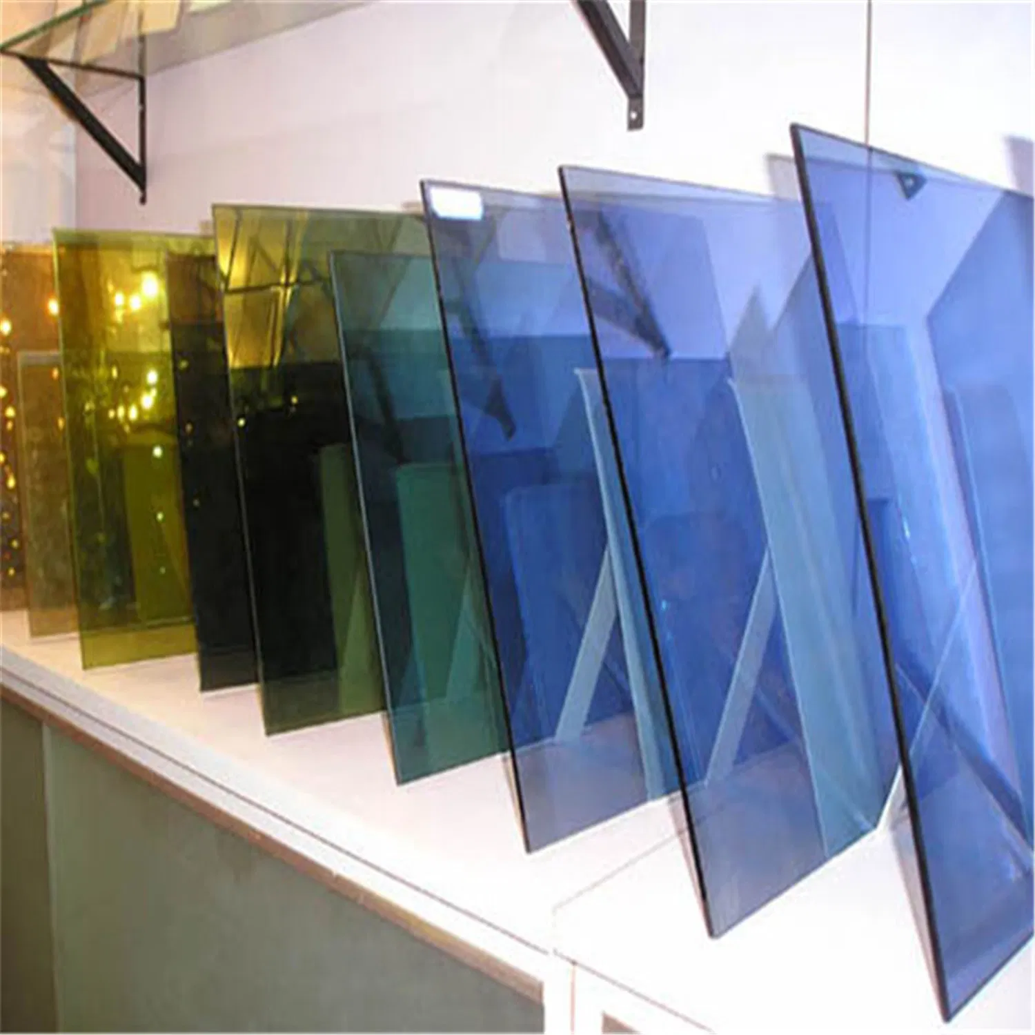 4mm 5mm 6mm 8mm 10mm Ford Blue/Dark Blue Reflective Glass