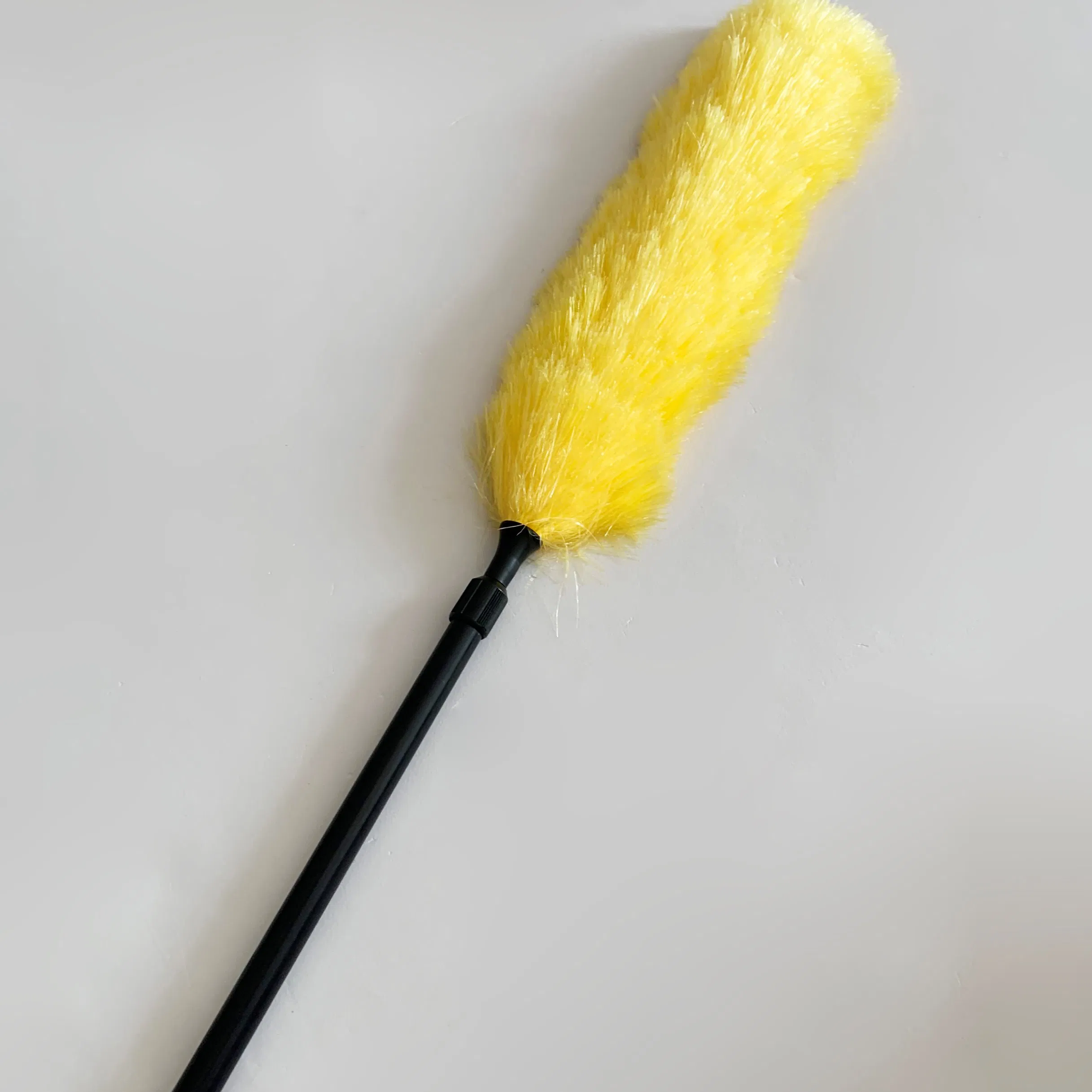 Telescopic Static Duster with PVC Telescopic Handle and PP Block with PP Duster Head for Home and Office Cleaning