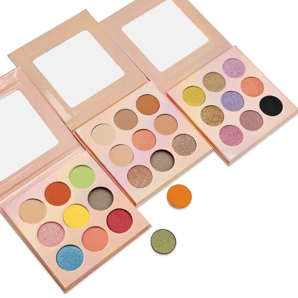 Private Label Custom Waterproof High Pigment Nude Eye Shadow Eyeshadow Palette
