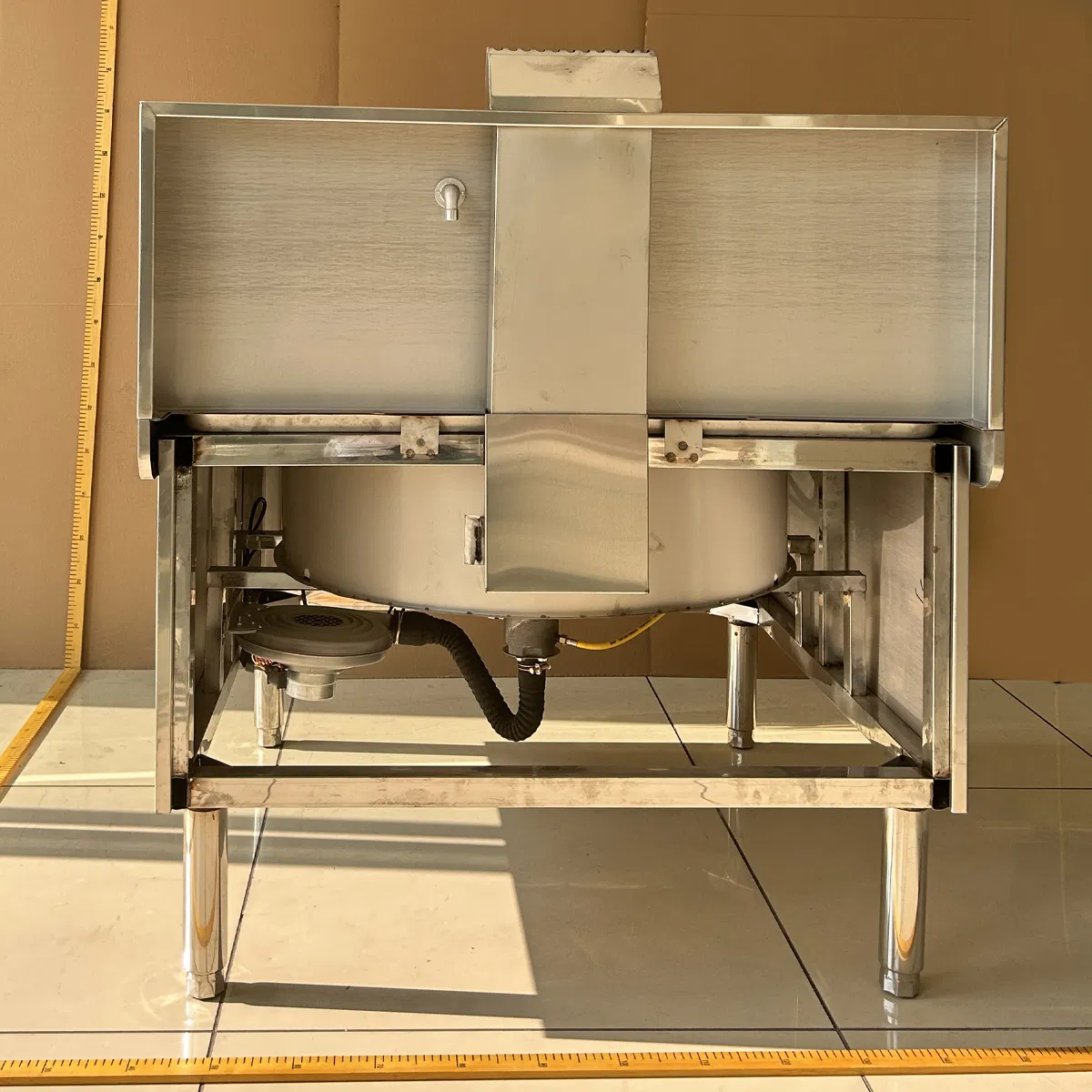 High Efficiency Stir-Frying Stainless Steel Gas Stove for Restaurants