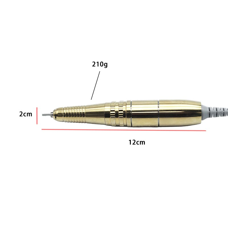 2029 Latest Japan Origin Gold Metal G5 Micromotor Nail Drill Handpiece