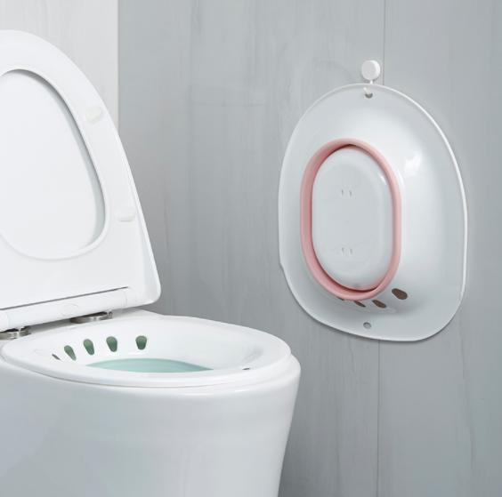 Portable Bidet Hip Bath Basin Postpartum Sitting Basin of Pregnant Women Bidet