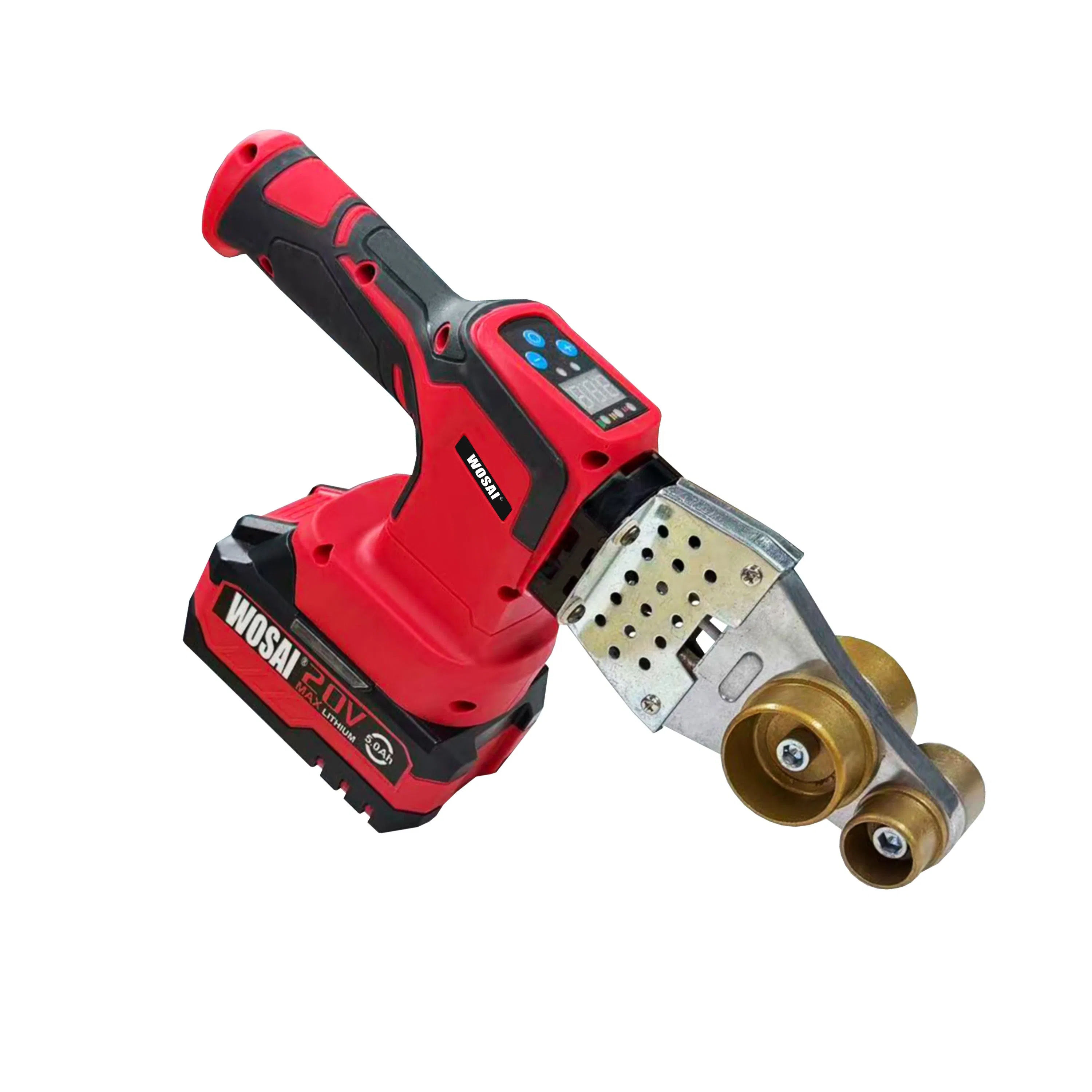Wosai 20V Cordless Welder 20-63mm Clamping 230-320°C Temp Control Industrial Duty