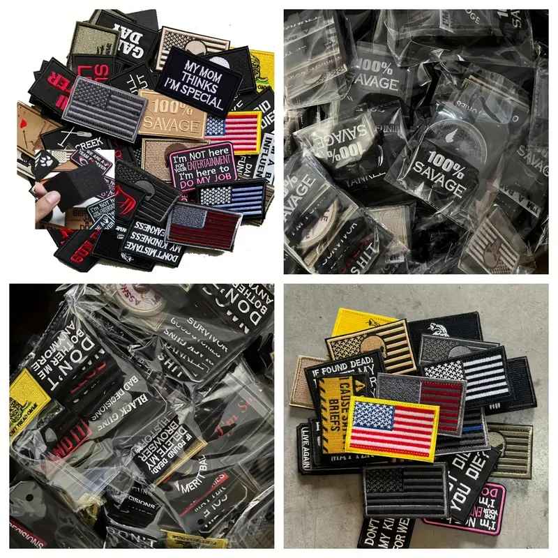 Нашивки тактические вышитые