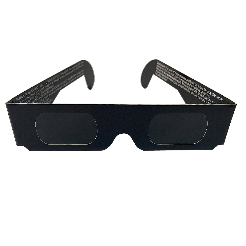Cardboard Eclipse Glasses Custom Logo Factory Paper Solar Eclipse Glasses