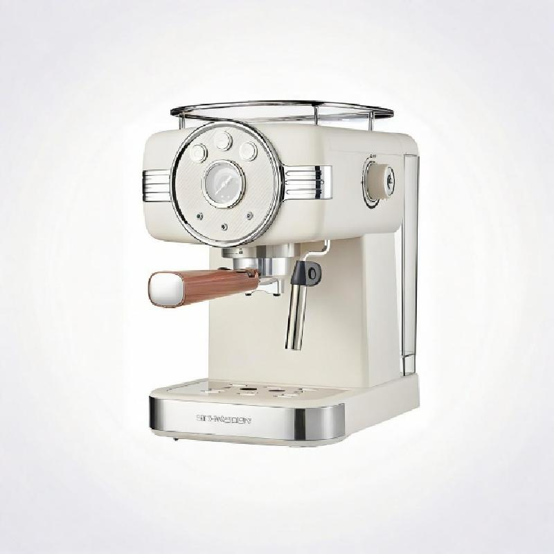 Home Barista Coffee System with 15bar Pressure Ulka Pump and Steam Wand
