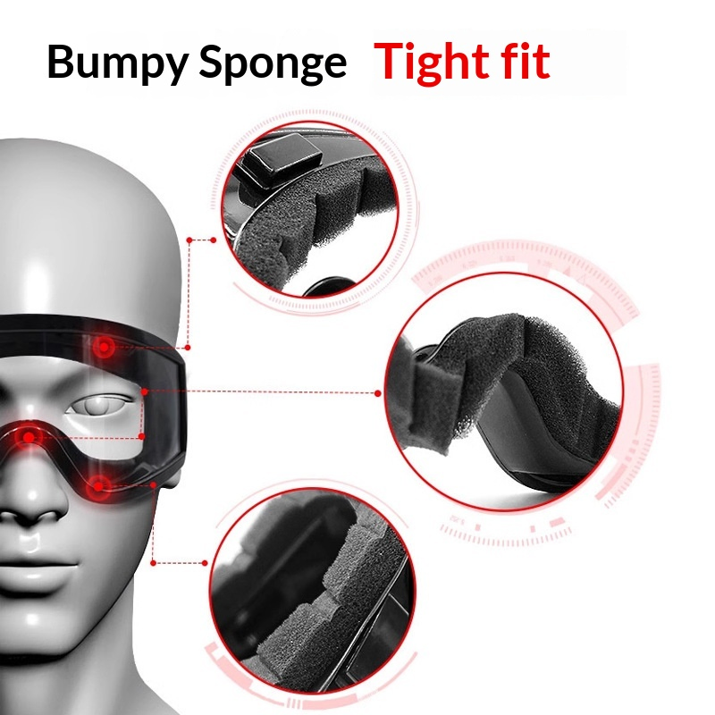 Wholesale Protective Eyewear Manufacturers for Motorcycle Riders: Windproof Goggles, Anti-Sand/Mist Goggles, and Splash-Proof Safety Gear