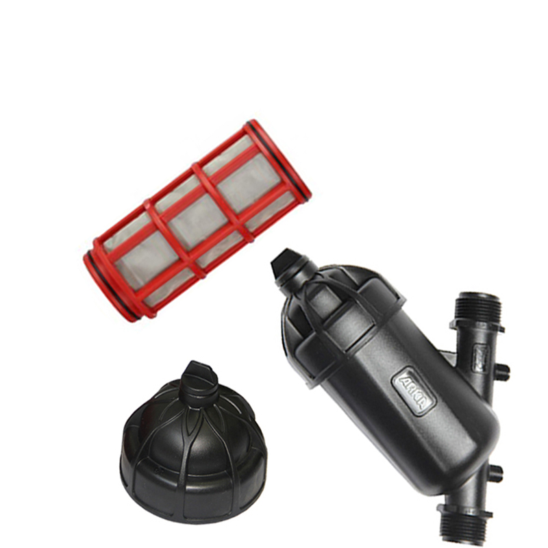 Y Type Irrigation Water Filter 1-1/2" Plastic Screen Filter Agriculture for Drip Irrigation System
