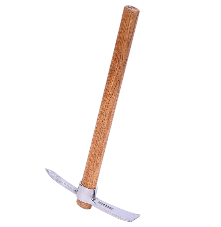 Heavy-Duty Stainless Steel Outdoor Pickaxe for Gardening and Digging
