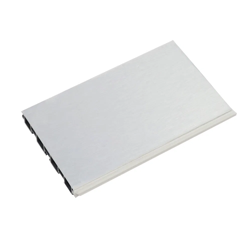 Apartment Cabinet Aluminum Profile Skirting Board Floor Baseboard Waterproof PVC Panel