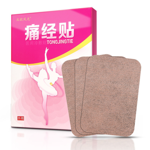Free Sample Girls Menstrual Heating Plaster Period Pain Relief Patch for Womb Detox and Fertility