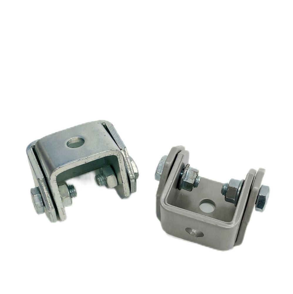 Galvanized/Powder Coated U Brackets Steel Welded Hinge Gate Channel Fitting